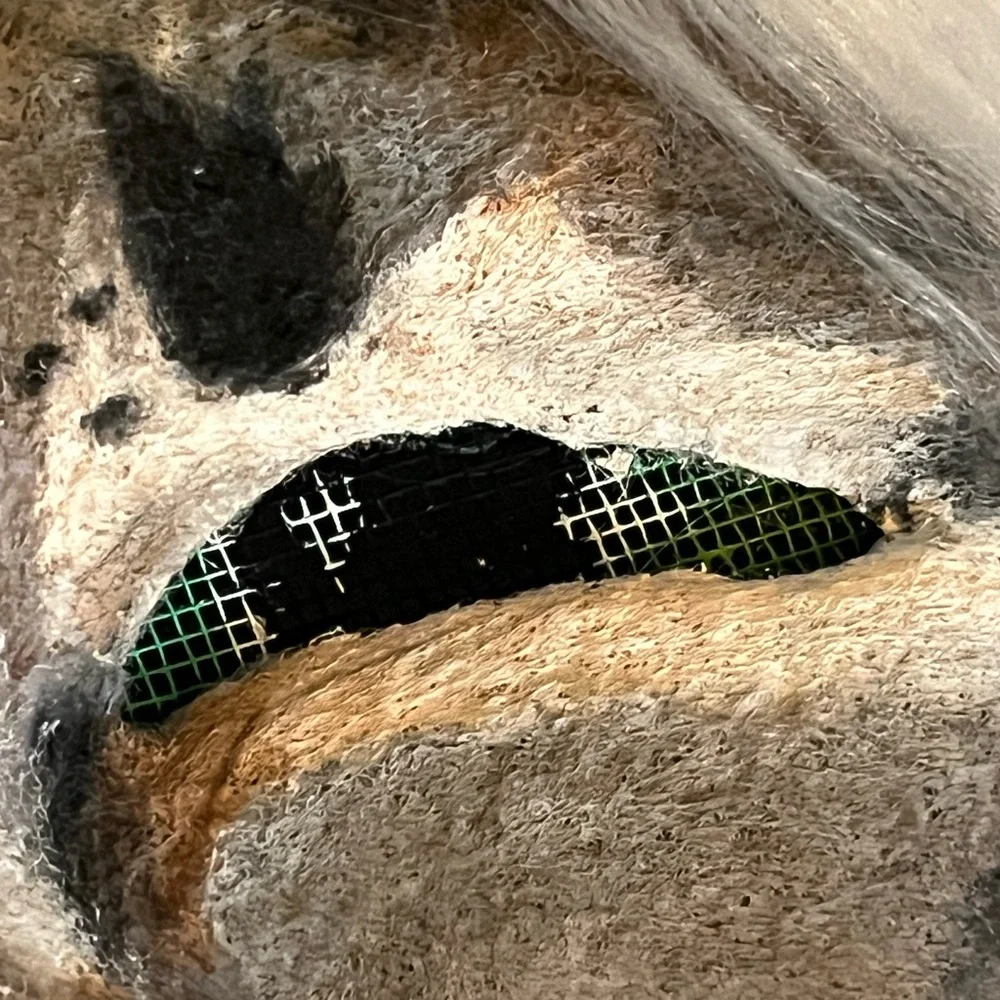 Handmade cat mask